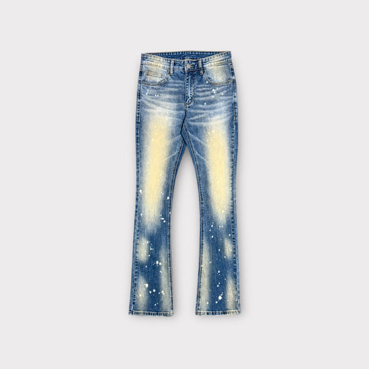 Galaxy Stacked Denim Jeans