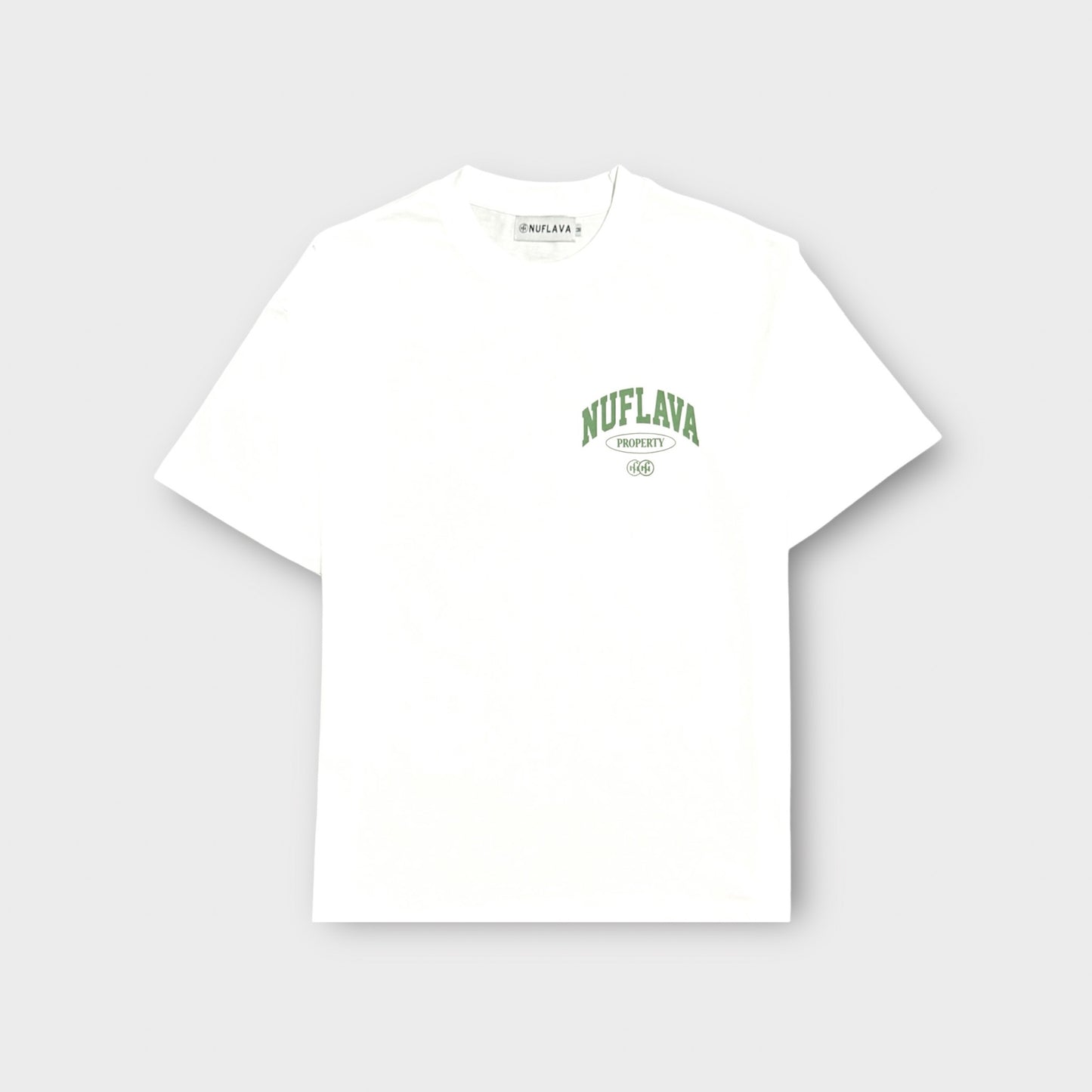 Logo Print Graphic Palm Trees Tee