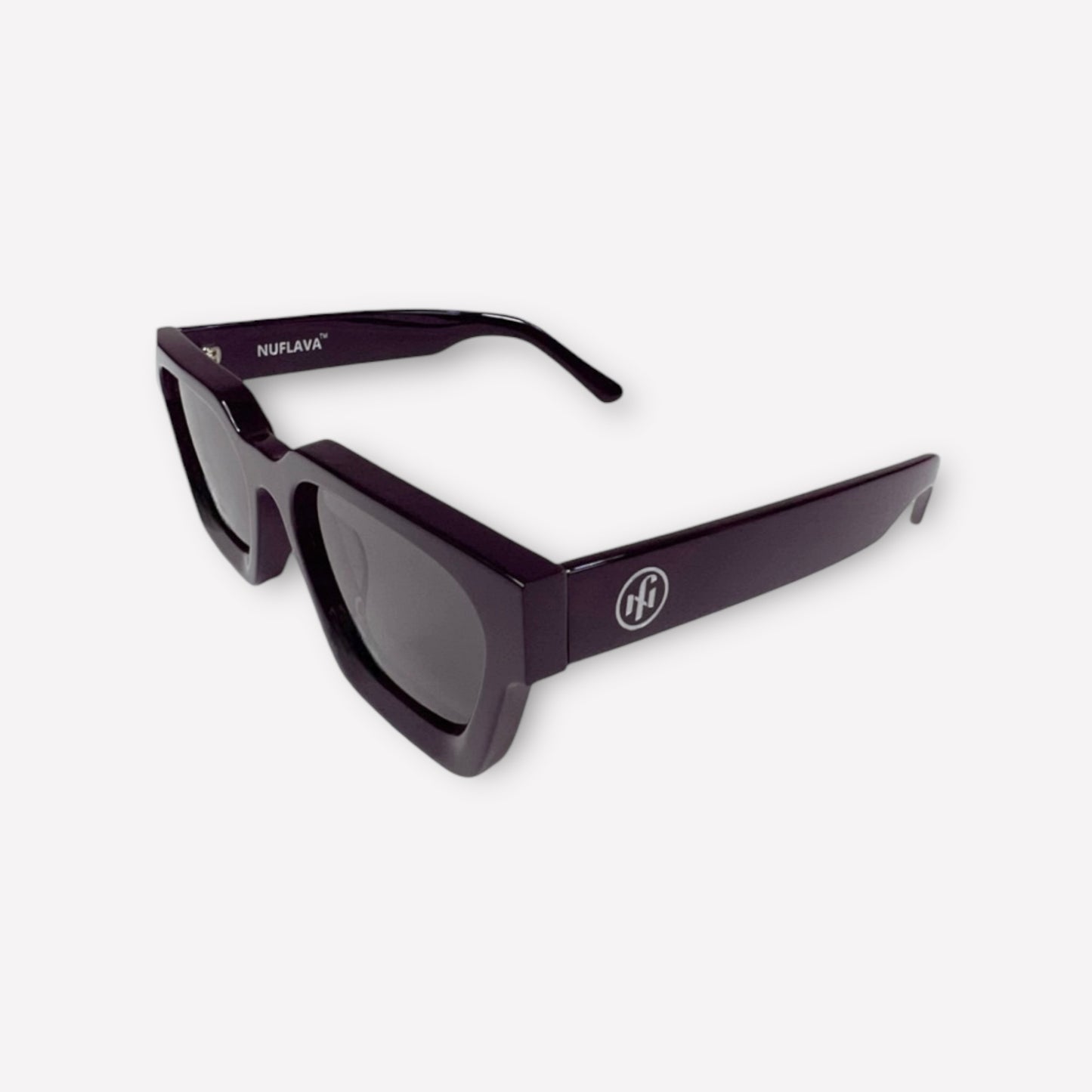 Eyewear Square Frame Black Sunglasses