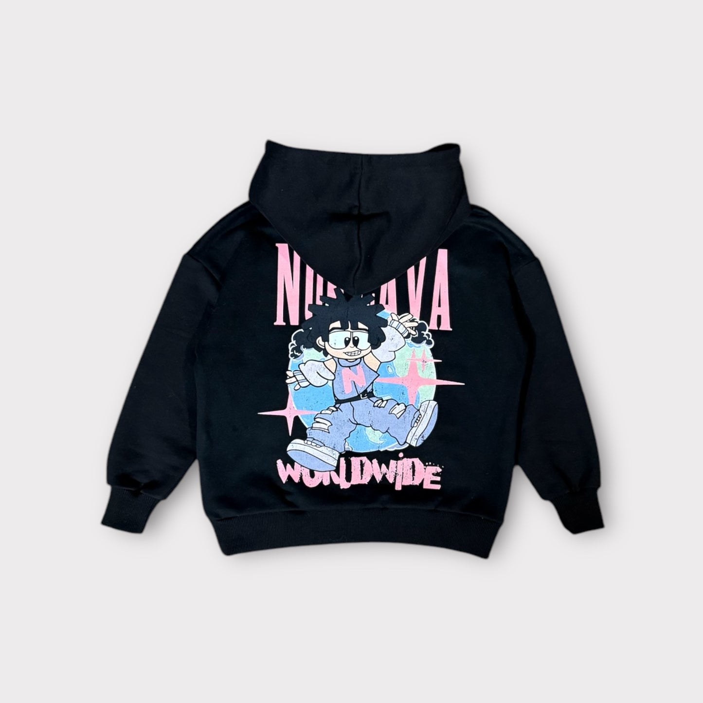 Kidz Graphic Design Logo Pullover Hoodie