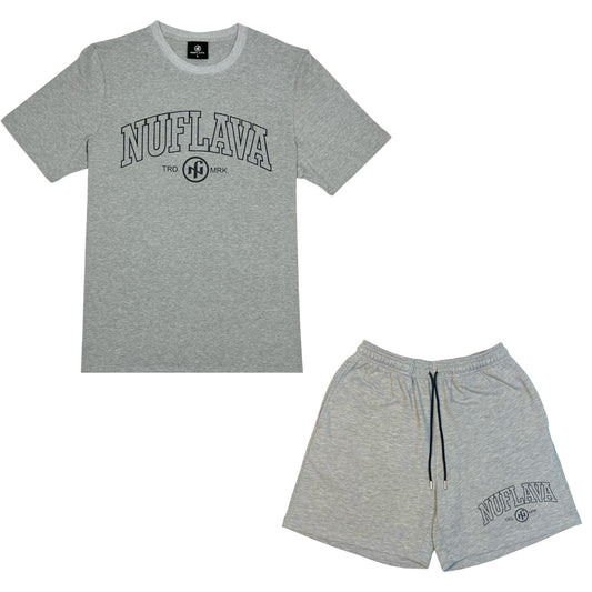 Nuflava French Terry cotton short set