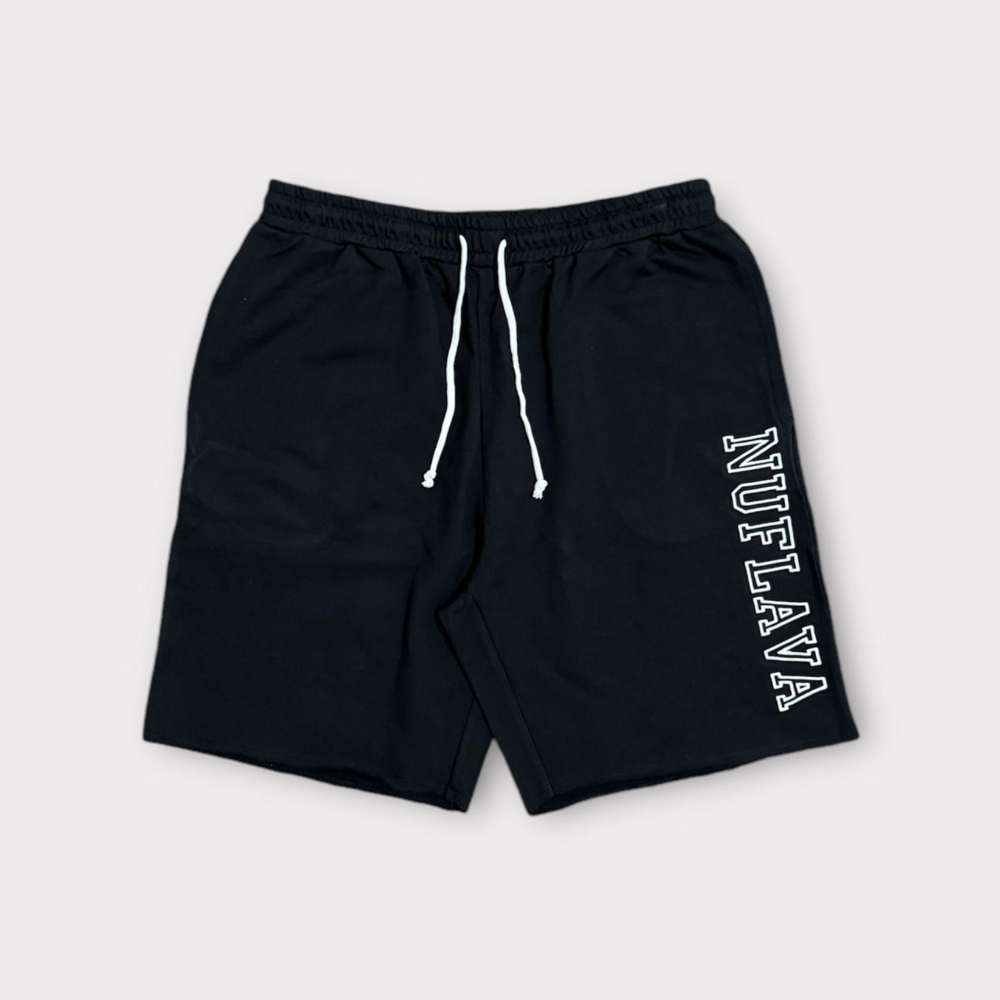 Embroidery Logo Print French Terry Shorts