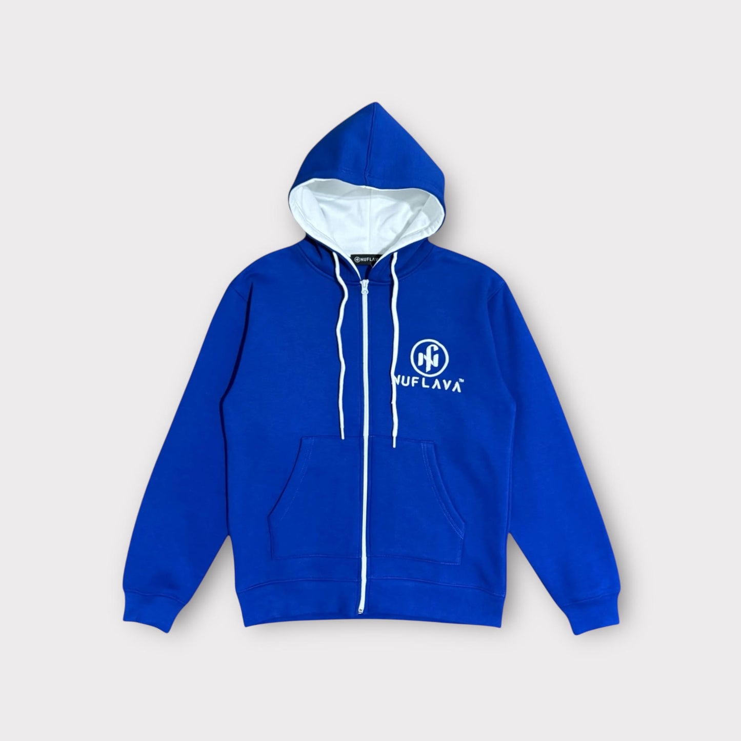 Embroidery Logo Zip Hoodie