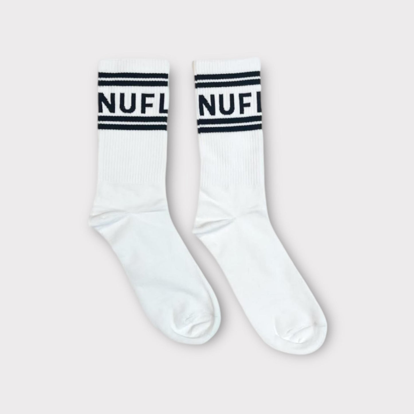 Logo Striped Socks