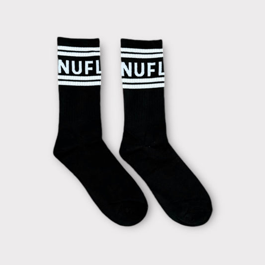 Logo Striped Socks