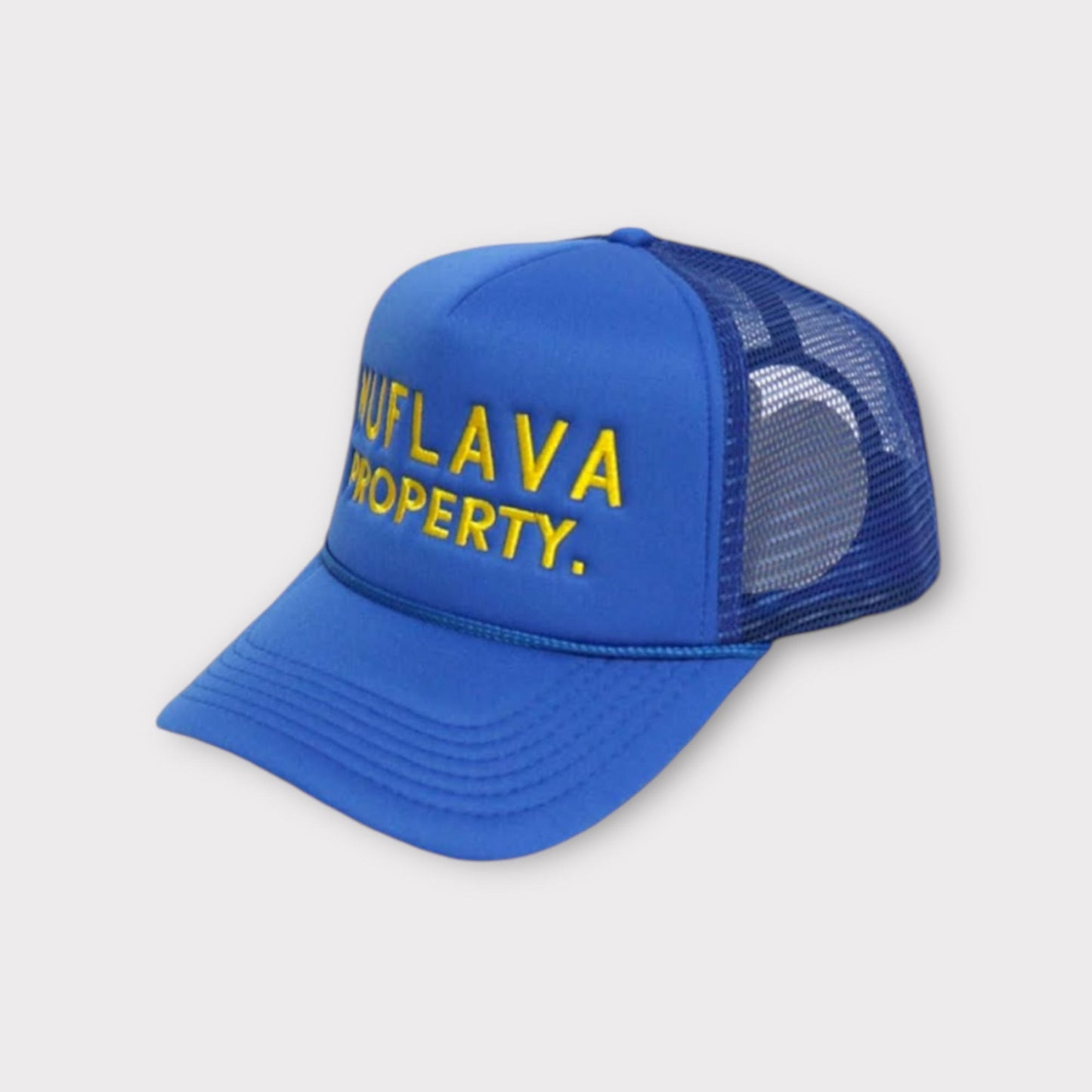 Property Embroidery Logo Detail Mesh Trucker Hat